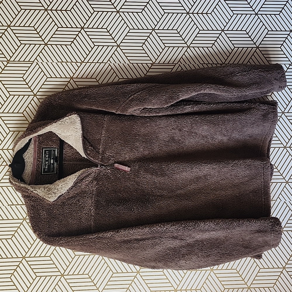 True Grit Chocolate Fleece Outerwear